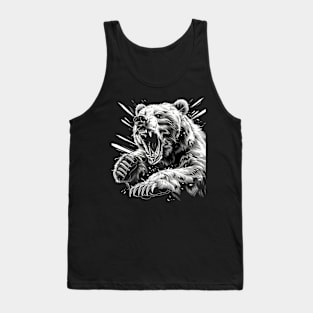 Grizzly Bear Threats Tank Top